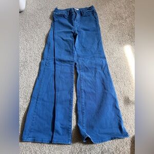 Q2 Women's Vibrant Blue Skinny Jeans